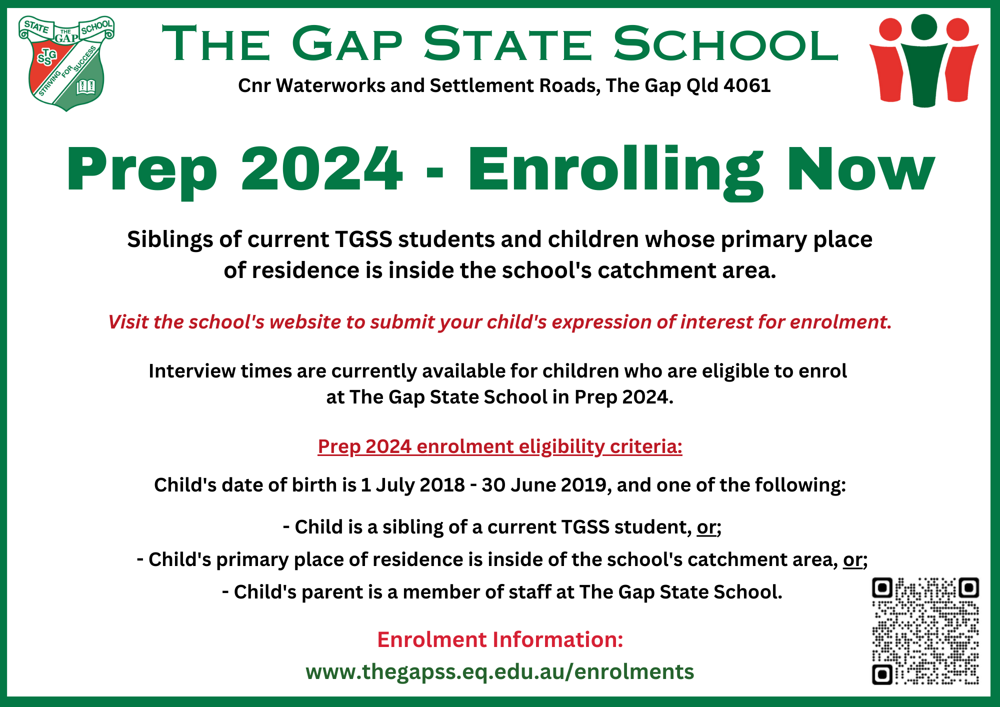 Prep 2024 Enrolments